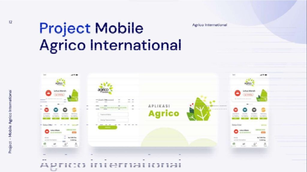 Mobile Application for Agrico International